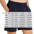 thumbnail image 3 of Zpanxa Girls Running Shorts Polyester Solid Color Loose Fit Casual Sporty Summer Shorts 7-8 Years, 3 of 6