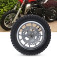 thumbnail image 3 of Dirt Bike Rear Wheel, 12.5x2.75inch Rear Wheel Rim Tire, Anti Skid Rubber Steel Alloy Rear Wheel Assembly Replacement for 47cc 49cc 2 Stroke Dirt Bike, Mini Bike Back Wheel, 3 of 7