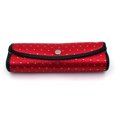 thumbnail image 2 of Lunettes de Lecture pour Femmes à Oeil de Chat Ovales Cloutées de Strass avec Étui Rigide Rouge +1,0, 2 of 4