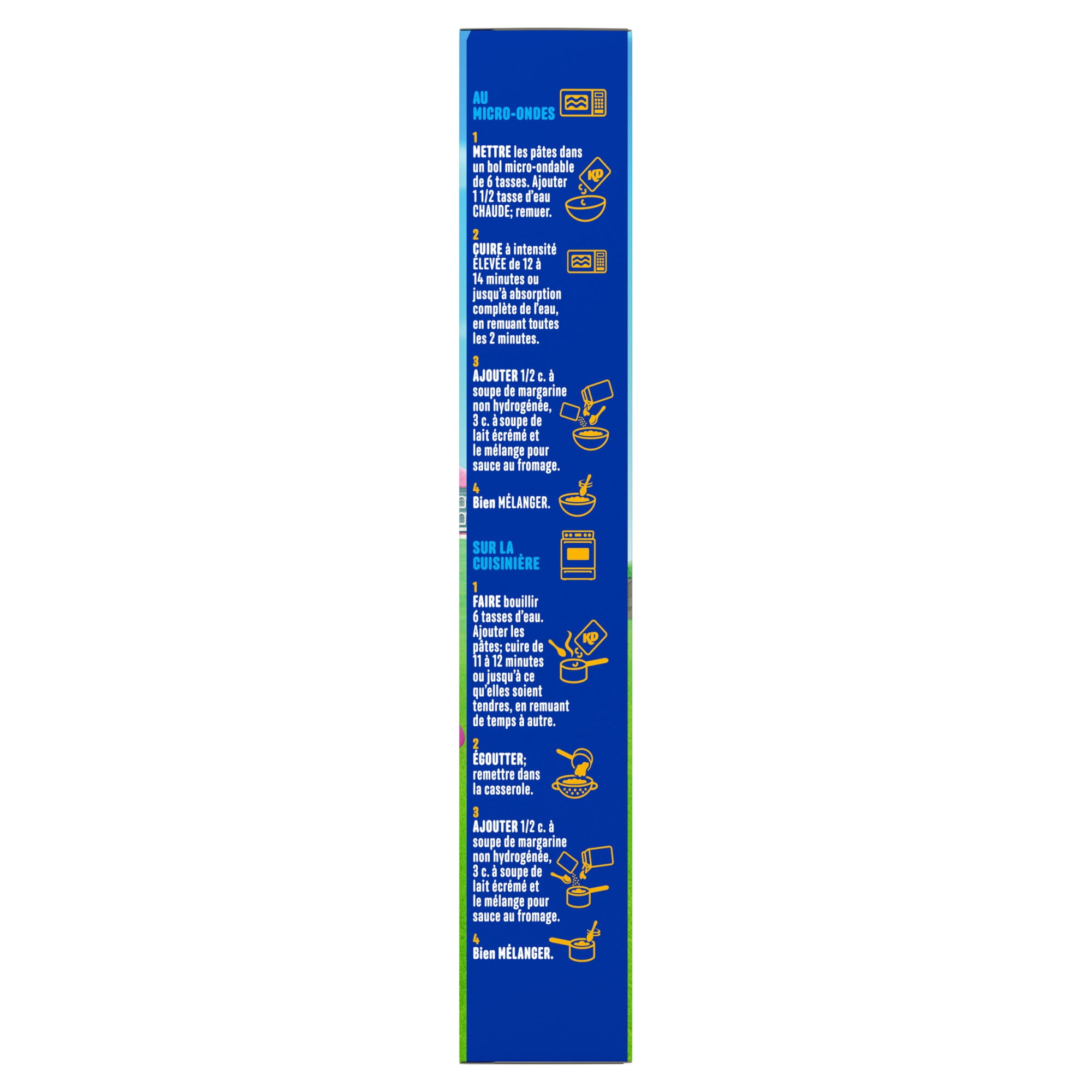 KD Super Mario Power-Up Pasta Shapes Macaroni and Cheese, 156 g Box