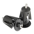 thumbnail image 1 of koolsoo Pair Aluminum Handlebar Grips Handle Bar Plugs - Black, 1 of 9