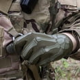 thumbnail image 4 of Gants Squelette Chauds Flexibles à Prise Renforcée pour la Randonnée, Plein Air, Chasse, Airsoft, Paintball, Cyclisme, Moto, Multiusage, TG, Vert Militaire, 4 of 4