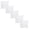 White 5Packs, variant on Netting Garden Net Cover Bird Barrier For Greenhouse Adjustable Closure, 240x240, White 3Packs