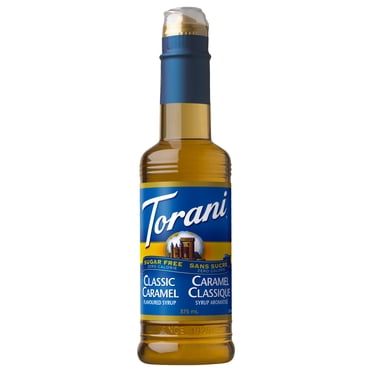 Torani Sirop Aromatisé au Caramel Classique Sans Sucre