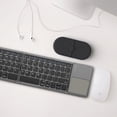 thumbnail image 4 of Chmadoxn Foldable Bluetooth Keyboard With Touchpad Thin Portable 3 - Fold Wireless Bluetooth Keyboard With Touchpad For Tablets Foldable Bluetooth Keyboard with Touchpad, 4 of 5
