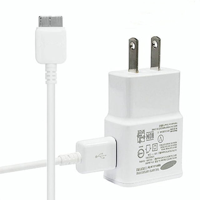2.0A Fast Travel Power Adapter Wall Charger & 1.5m Micro USB 3.0 Cable for Samsung Galaxy S5 / Note 3, White