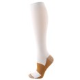 thumbnail image 1 of Qudderr Men Women 2 Pairs Compression Socks Knee High Support for Sports Solid Color Long Socks Knee High Compression Socks S-XXL, 1 of 9