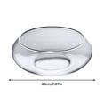 thumbnail image 3 of Large Glass Hydroponic Turtle Planter Bowl - Transparent Aquatic Fish Tank for Water Plants & Goldfish, Coin Grass Container, 3 of 9