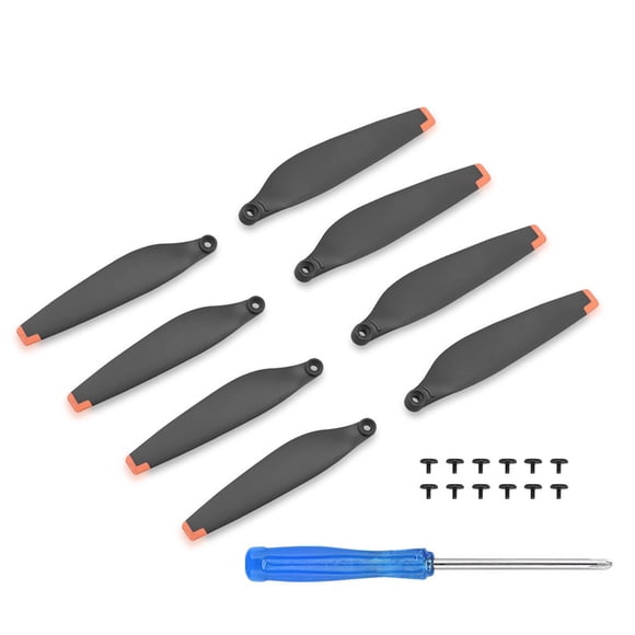 MesaSe 4Pcs PC Propeller Set for Drone High Toughness Material Strong Battery Life for DJI Mini 4 Pro Drone