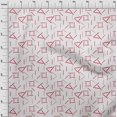 thumbnail image 3 of oneOone Viscose Chiffon Fabric Line Geometric Printed Fabric 1 Yard 42 Inch Wide, 3 of 4