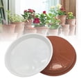 thumbnail image 2 of 10Pcs 10Sizes Plastic  Shape Home Garden Flower Pot Planter Tray Saucers, 2 of 6
