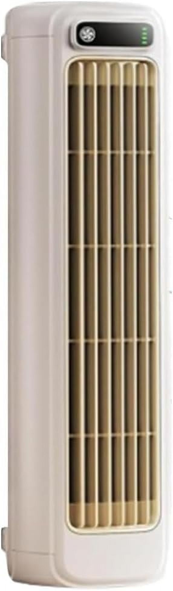 Migilife Cooling Ace Portable Air Conditioner, Plug-In/Charging 3 Speeds, Usb Charging, Desktop Portable Tower Fan Air Conditioner (Beige,Upgrade)