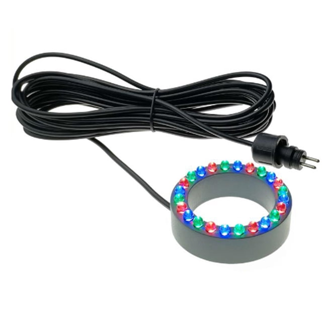 Lumières ABS Jardin Extérieur sous Support Lumières de Fontaine Lumières pour Réservoir Lumières DEL Lumières DEL Fontaine Étangs Lumières d'Eau Lumières Multicolore 24 DEL