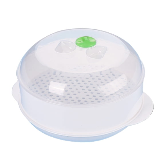 Cuiseur d'Oeufs Mijoteuses Cuiseur Hotte de Cuisinière Casseroles de Cuiseur Cuiseur Vapeur Four à Micro-Ondes Assiettes pour Aliments Rangement de Cuisine Contenant Alimentaire de Cuisine avec Couvercle