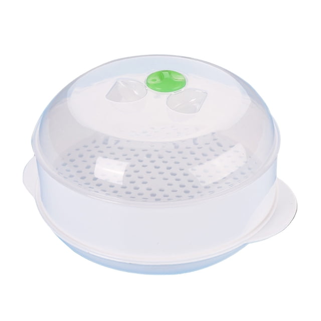 Récipient Alimentaire de Cuisine pour Micro-Ondes et Four, Cuiseur Vapeur avec Couvercle pour Cuisson, Rangement et Réchauffage