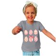 thumbnail image 4 of TIMIFIS T-Shirt de Pâques pour Tout-Petits Garçons Filles T-Shirts Graphiques Été Imprimé Œufs Mignons Col Rond Manches Courtes, 3 Ans, 4 of 4