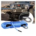 thumbnail image 2 of 15m 5mm/6mm/7mm Towing Winch Cable Rope String Line Synthetic Fiber 5800lbs/7700lbs/9300lbs For ATV UTV SUV 4X4 4WD, 2 of 6