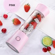 NiuDu Portable Blender can turn into cup, Rechargeable Mini Blender Fruit Blender Personal Juicer Mixer with 6 Stainless Steel Blades for Home,Office,Sports,Travel, Outdoors,480ML