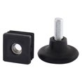 thumbnail image 2 of Unique Bargains Furniture Chair Leveling Foot Square Pipe Insert 25 x 25mm 8 Sets, 2 of 2