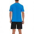 thumbnail image 4 of Ceisia Men's Athletic Tracksuit Sets | Breathable Crew Neck Tee & Drawstring Shorts | Summer Sports Outfits Gift, 4 of 6