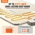 thumbnail image 2 of VEVOR Plateau Chauffant Électrique Tapis Chauffant Enroulable pour Aliments avec Contrôle de Température pour Buffet, 2 of 9