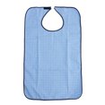 thumbnail image 3 of EeaseCA Plaid Machine Washable Double Layer Adult Waterproof Bib Mealtime Clothing Protector, 3 of 7