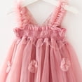thumbnail image 5 of Robe Décontractée pour Filles Sans Manches Tutu pour Tout-Petites Robe de Fée Robes en Tulle pour Filles 5-6 Ans, 5 of 5