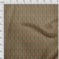 thumbnail image 4 of oneOone Velvet Green Fabric Floral Craft Projects Decor Fabric Printed By The Yard 58 Inch Wide, 4 of 5