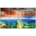 thumbnail image 2 of Fort Vert Nepean Route depuis Hélicoptère - Impression d'Art sur Toile Paysage, 2 of 3