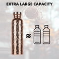 thumbnail image 3 of Tauxra 800ml Handmade Polished Copper Ayurvedic Water Bottle For Yoga Office Outdoor Travel, 3 of 9