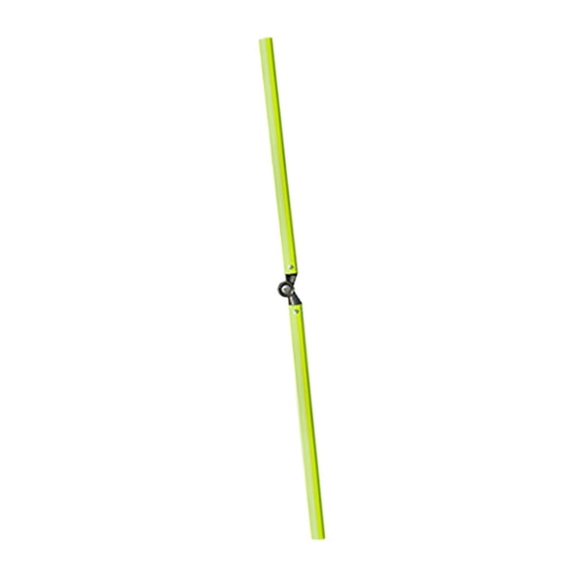 Langgg Soccer Agility Pole Obstacle Bar Professional Football Training Marking Pole Yellow Green 100cm