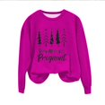 thumbnail image 4 of EGNMCR Chandail en Molleton de Noël Col Rond Imprimé Ample Manches Longues Sans Capuche, 4 of 4