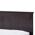 thumbnail image 4 of Baxton Studio Spuma Wood Twin Panel Bed in Cappuccino, 4 of 4