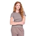 thumbnail image 1 of George Women's Rib Crew-Neck T-Shirt, 1 of 6