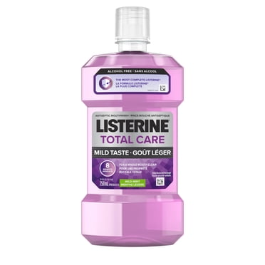 Listerine Total Care Zero Mild Mint Antiseptic Mouthwash, Alcohol Free  250ml