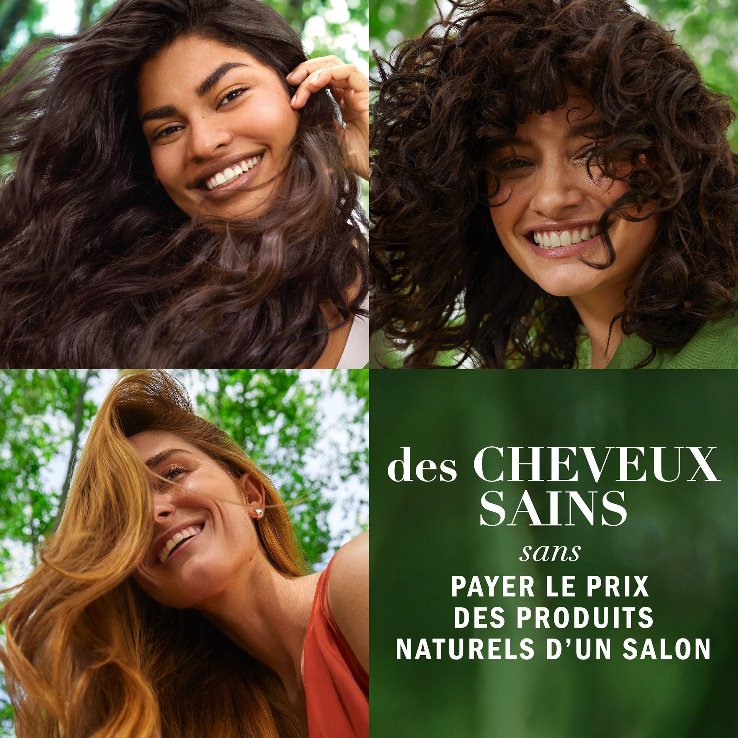 Shampooing sans sulfate Herbal Essences Abondants et épais à la passiflore, 400 mL