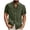 Green-men's short sleeve shirts casual, variant on Brnmxoke Linen Dress Shirts for Men Casual Collared Solid Color Tees Short Sleeve Button Down Wrinkle Free Vacation Beach Summer Tops Blue,XXXXXL