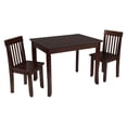 thumbnail image 1 of KidKraft 26639 Avalon II Table Carrée en Bois et Ensemble de 2 Chaises, Finition Espresso, 1 of 2