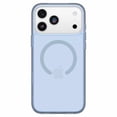 thumbnail image 1 of OtterBox Symmetry Clear MagSafe Case w/Camera Control Silver Glade (Blue) for iPhone 17 Pro Max, 1 of 4