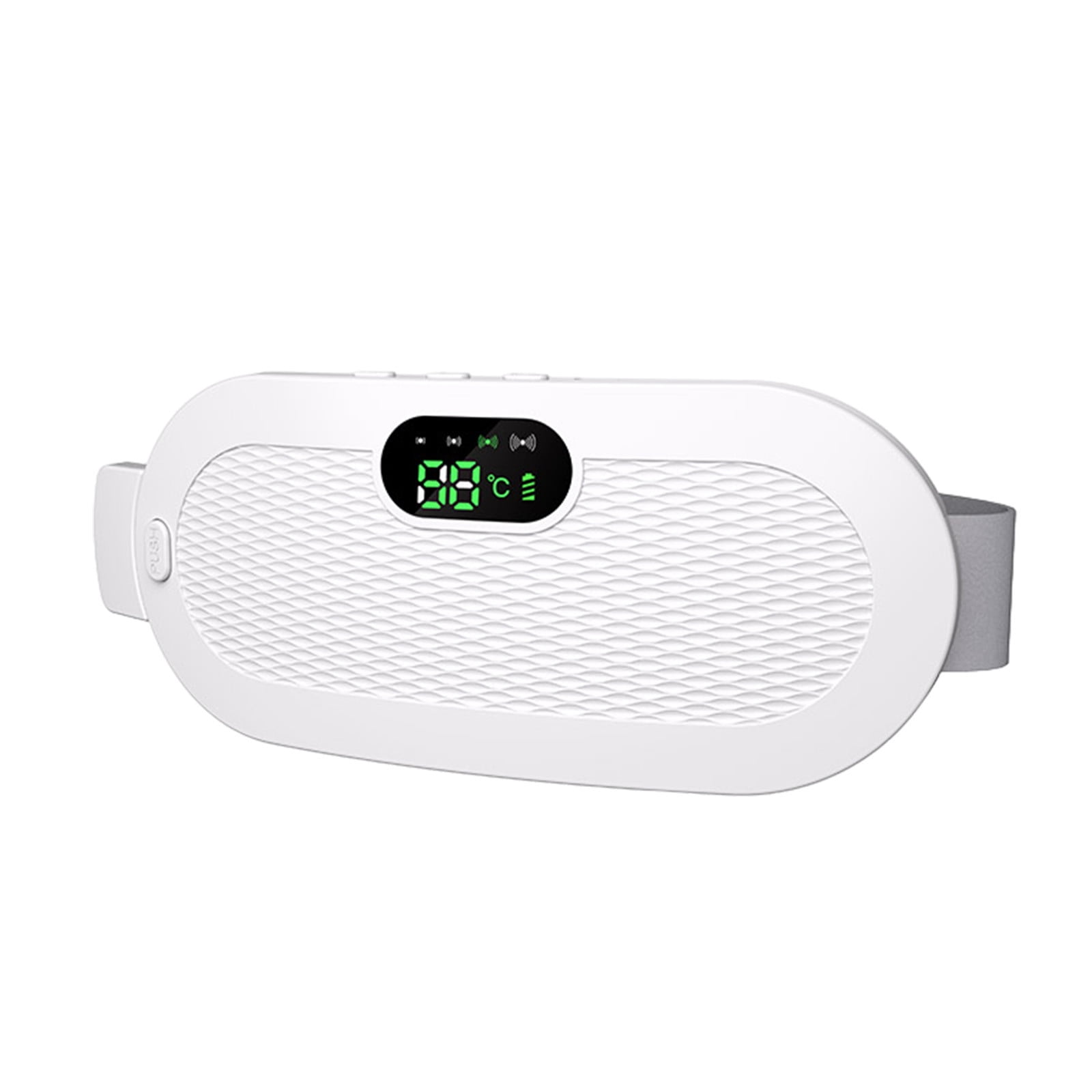 EGNMCR Portable Heating Pad, Heating Pad For Stomach, 5-Speed Temperature Adjustment And 4-Speed Massage Modes, Back And Belly Heating Pad For Women Heated Belt
