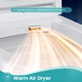 thumbnail image 4 of HOROW T38 Bidet Salle de Bain Intelligente avec Réservoir d'Eau Intégré, Siège Chauffant Réglable Lumière d'Ambiance 12 Pieds' Brut dans, 4 of 19