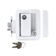 thumbnail image 1 of RV Travel Trailer Entry Door Lock Camper Door Latch Handle With Keys Motorhome Door Lock Replacement, 1 of 7