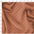 thumbnail image 4 of Soimoi Orange Rayon Crepe Fabric Mandala Geometric Decor Fabric Printed Yard 46 Inch Wide, 4 of 5