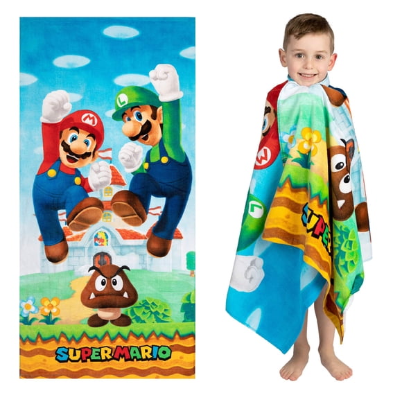 Franco Kids Super Soft Cotton Beach Towel, 28â x 58â, Nickelodeon Paw Patrol