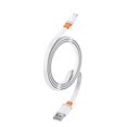 thumbnail image 3 of CB33 USB-A Cable USB-A To Type-C A-l Micro Charging Cable 3A Fast Charge Cable For Hard Drive PD Docking Station Cell Phone White lighting head, 3 of 5