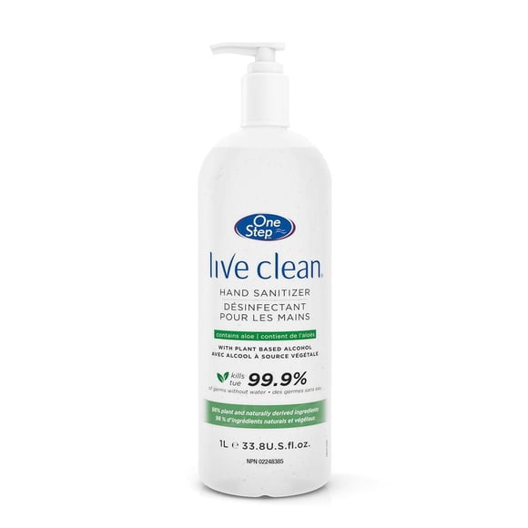 Live Clean One Step Hand Sanitizer