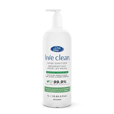 Live Clean One Step Hand Sanitizer
