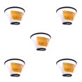 thumbnail image 2 of serony Translucent Dog Protective Collar Pet Wound Anti-Bite Ring Protective Cover Cat Dog Bath Shield No.08 5Set, 2 of 6