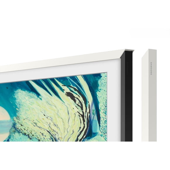Samsung 50-inch The Frame Customizable Bezel, Modern White (VG-SCFA50WTBZA, 2021 Model)