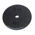 thumbnail image 1 of CAP Barbell 1-Inch Cast Iron Weight Plate, Black, Single, 10 lb, 1 of 4